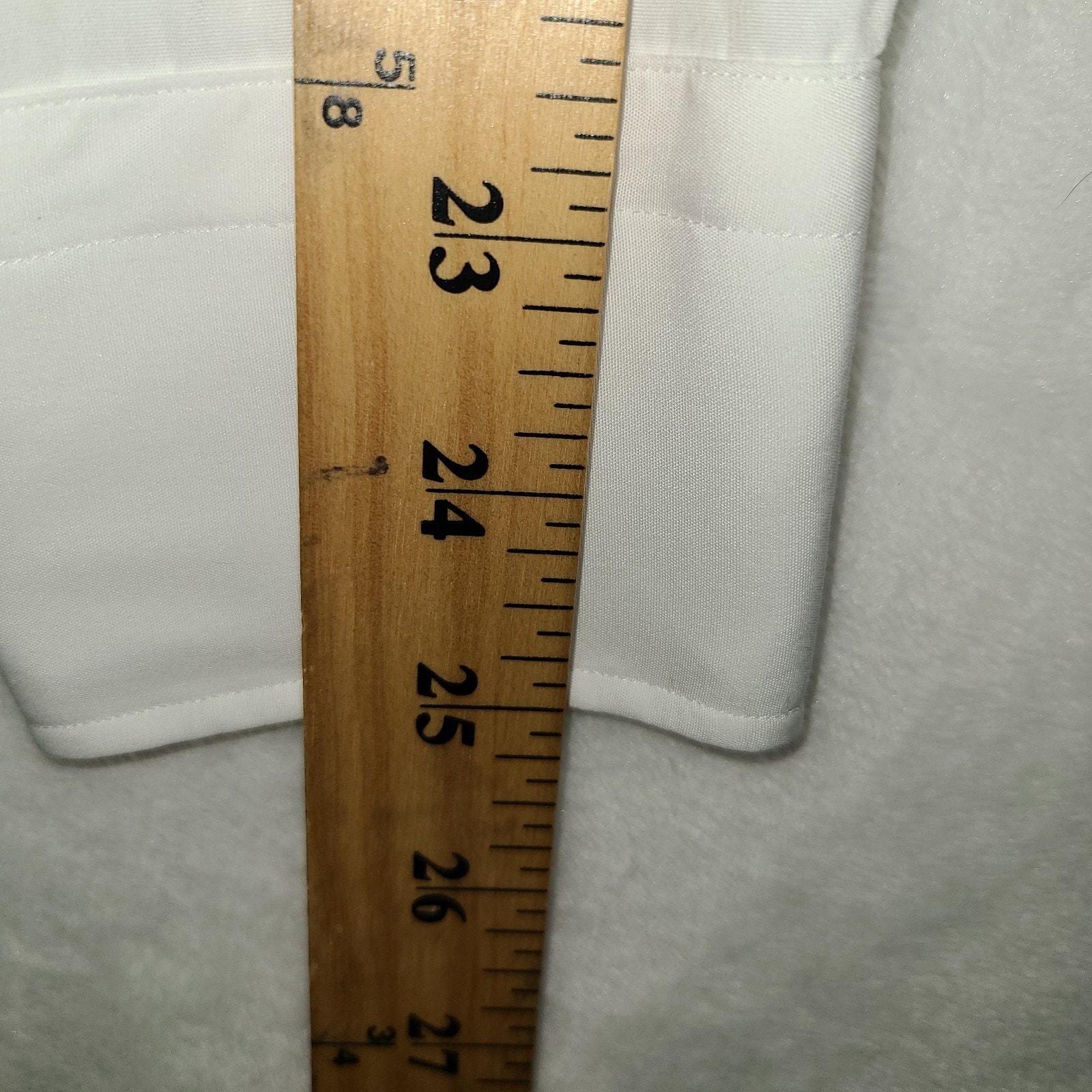 Kamakura Maker's Shirt 225 Liberty White Dress Shirt 15 1/2 34 Japan 100% Cotton — image 8 of 8